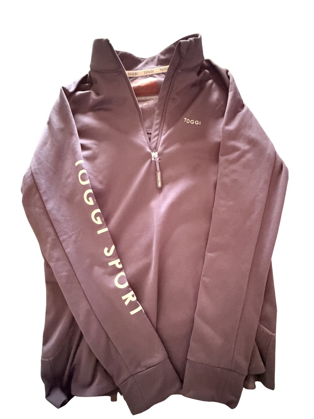 Women's Plum Quarter-Zip Sport Sweatshirt